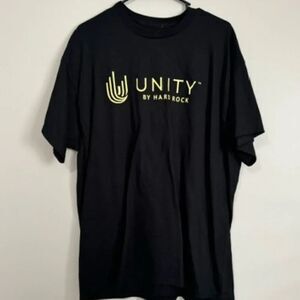 USED Men's Hardrock Short Sleeve Shirt Unity Color Black Size XL